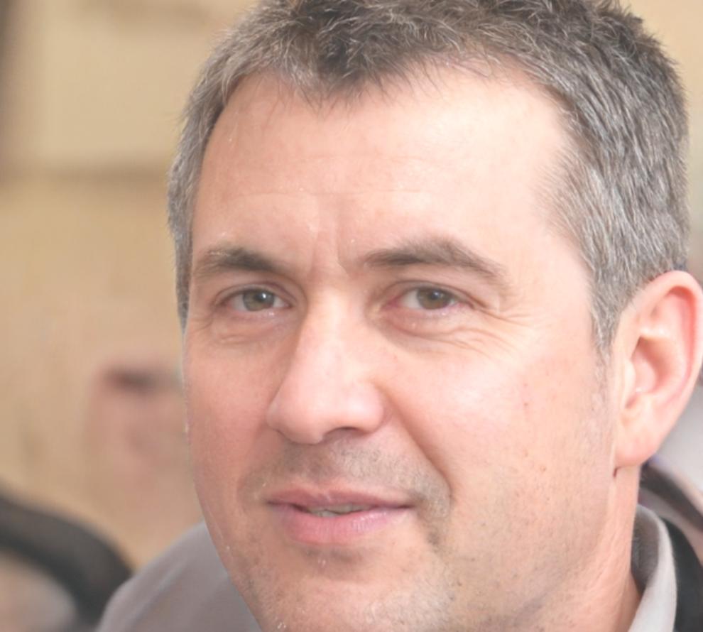 Dimitar Vasilev, lead financial analysis instructor, in a professional business environment