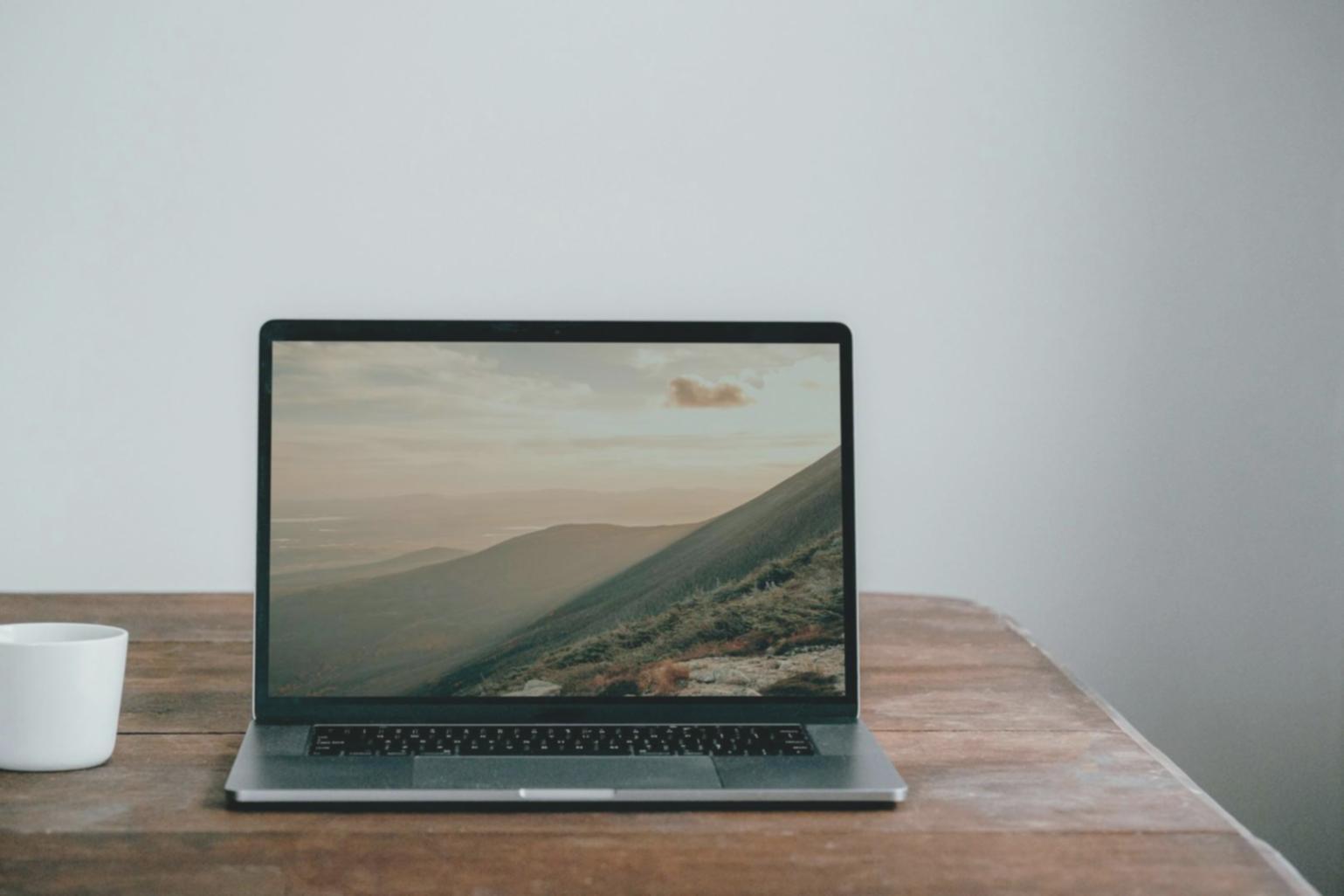 Financial analysis workspace with charts and data visualization